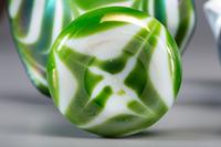 Eight American Art Glass Vases