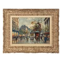 Antoine Blanchard (French, 1910-1988) — Place de la Madeleine , c. 1964