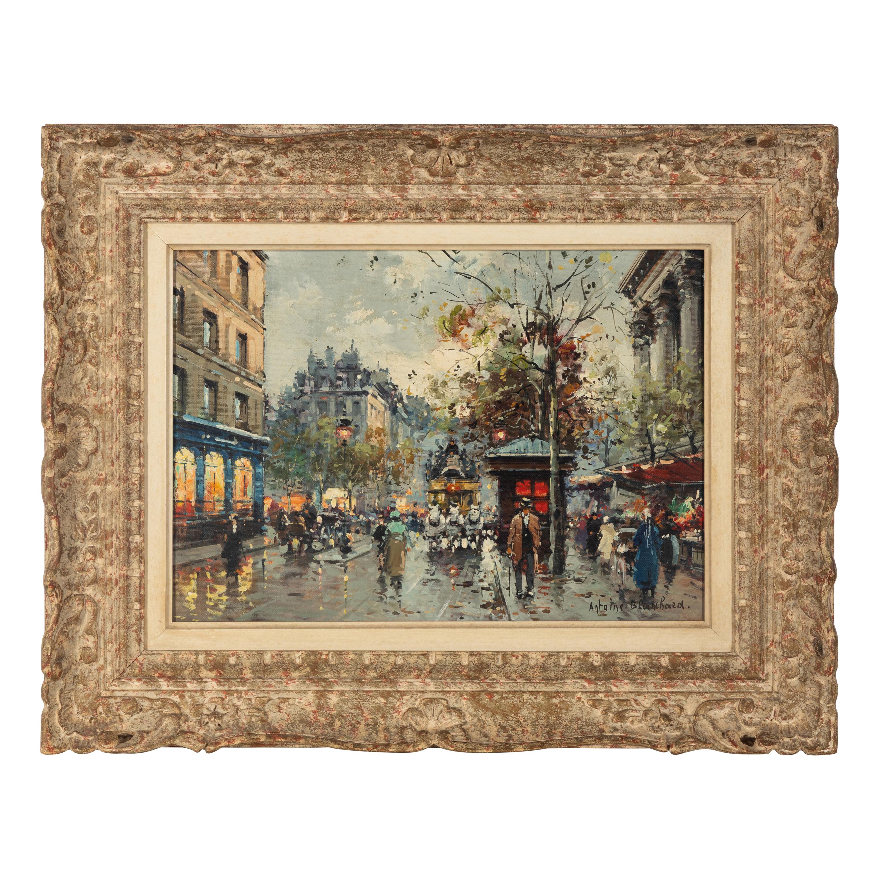 Antoine Blanchard (French, 1910-1988) — Place de la Madeleine , c. 1964