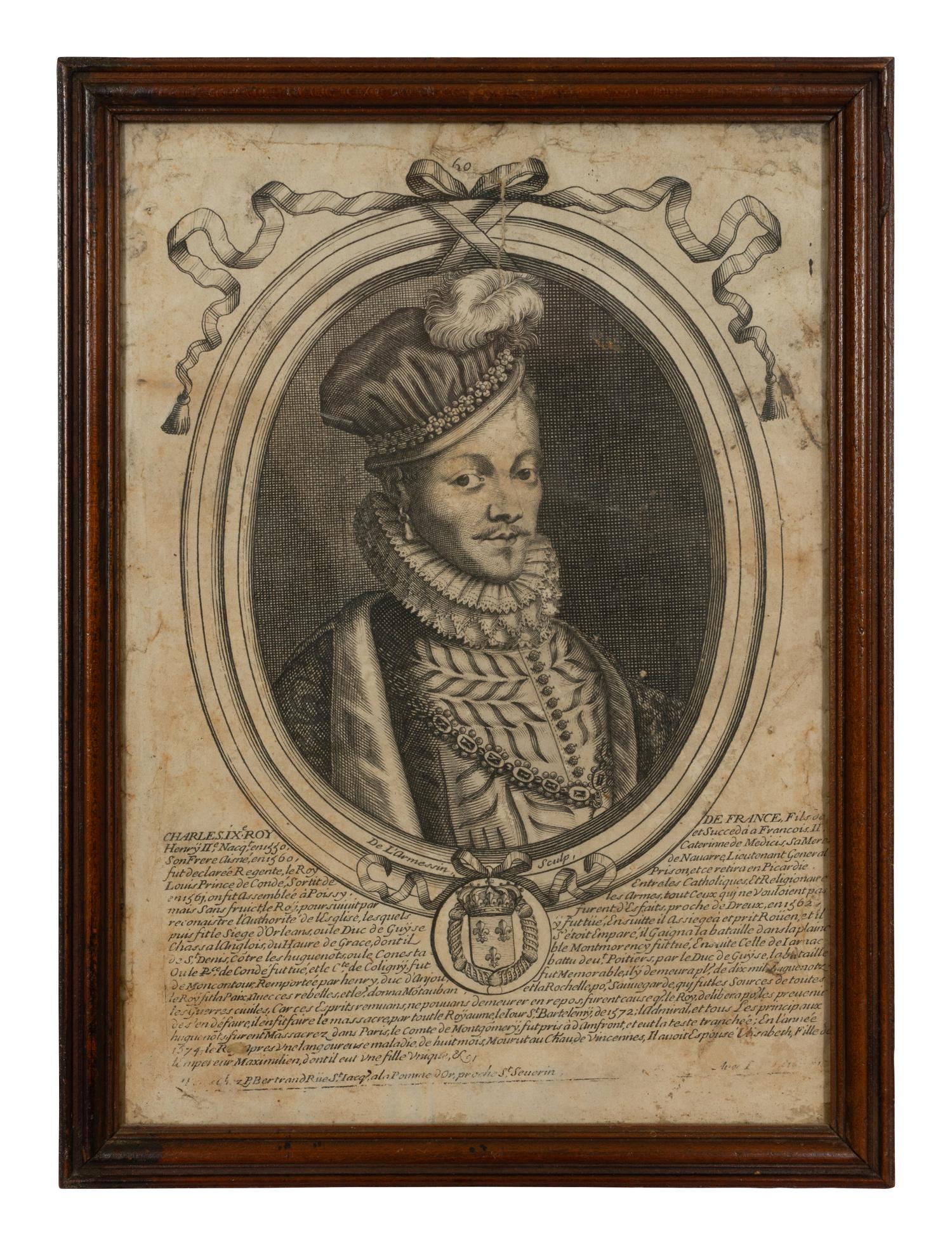 A Set of Twenty-Two Framed French Engravings