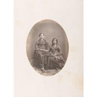 Joel Whitney, Exceptional Album Containing Large Format Photographs of Sioux Involved in the 1862 Minnesota Uprising