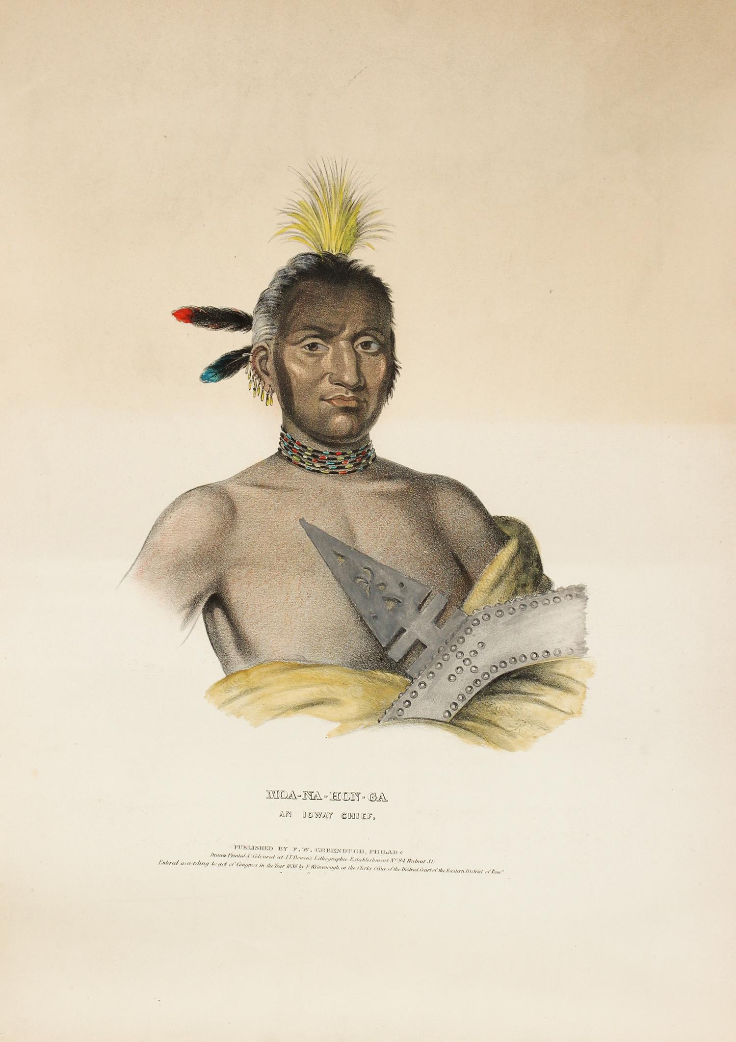 McKenney and Hall Each 21 1/2 x 15 1/2 inches — (1785-1858 and 1783-1868)