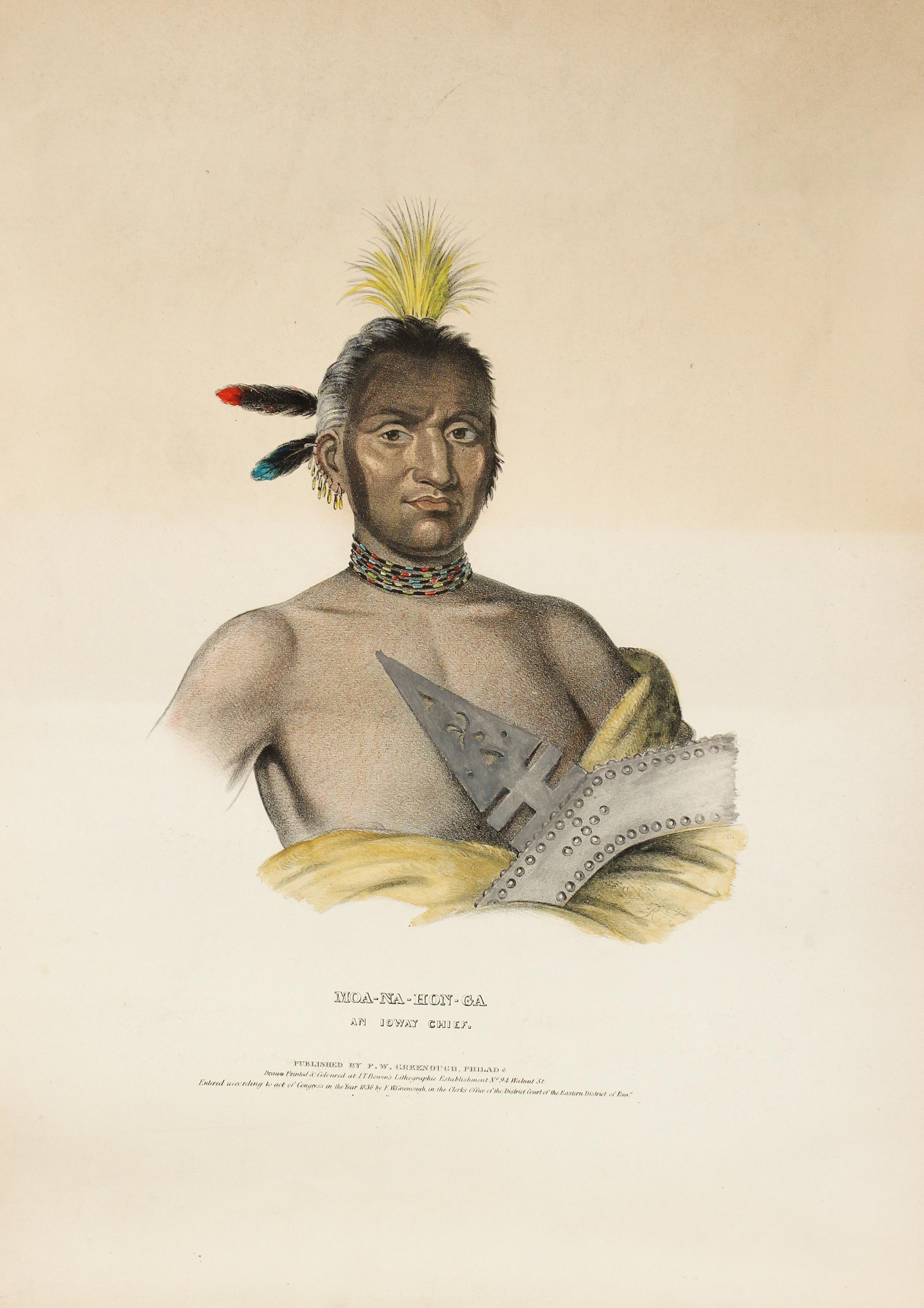 McKenney and Hall Each 21 1/2 x 15 1/2 inches — (1785-1858 and 1783-1868)