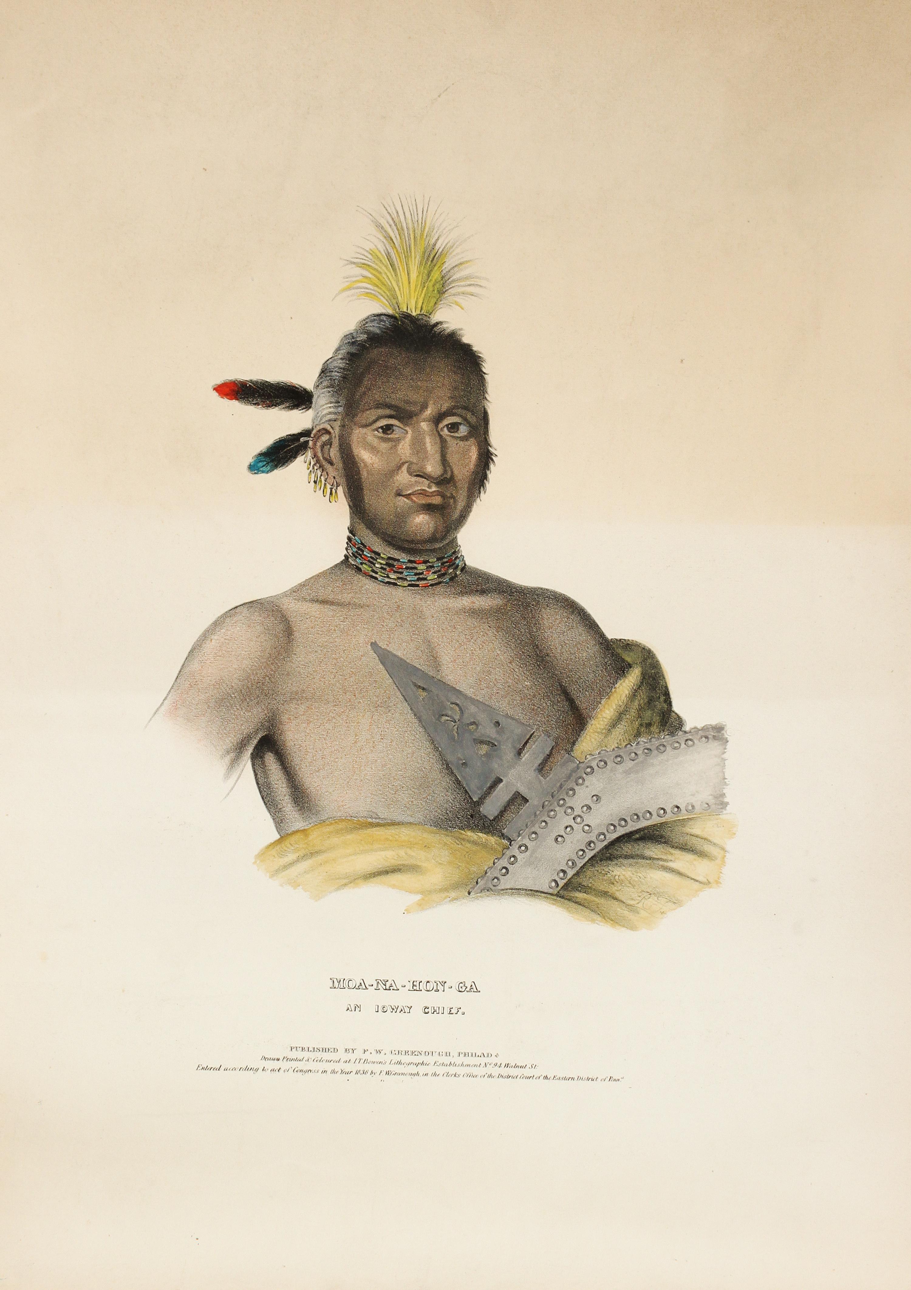 McKenney and Hall Each 21 1/2 x 15 1/2 inches — (1785-1858 and 1783-1868)