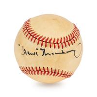 A Hank Greenberg Single Signed Autograph Baseball (JSA Certified),