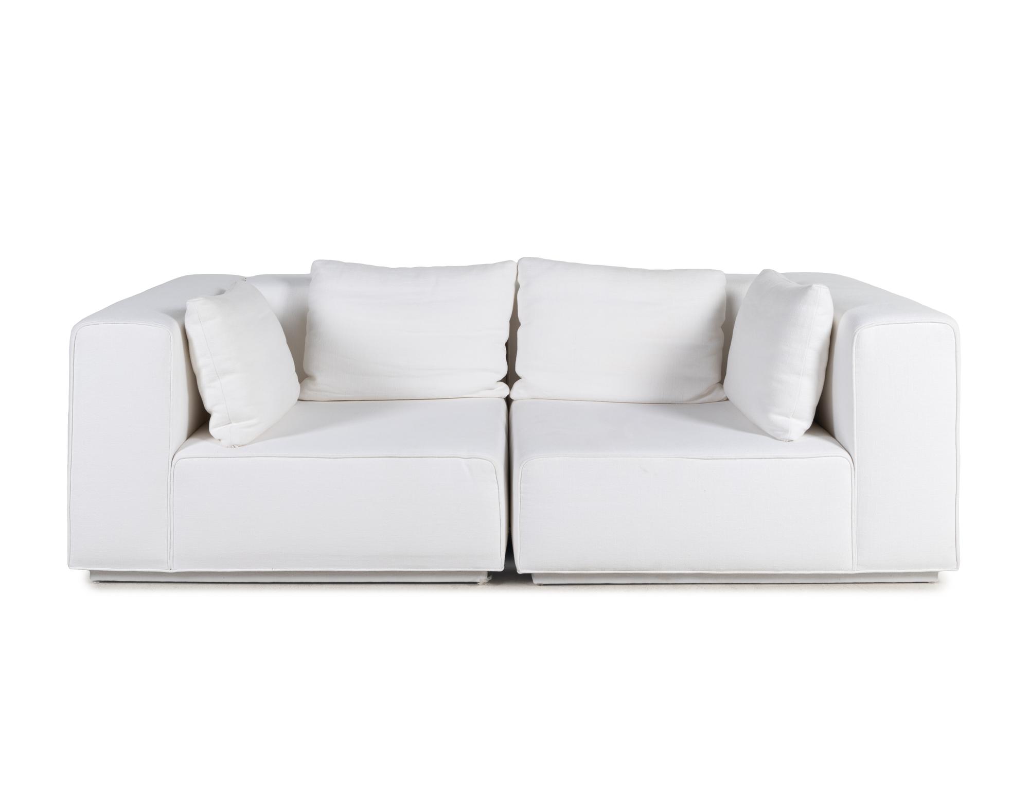 A Pair of Richard Shapiro Sofas
