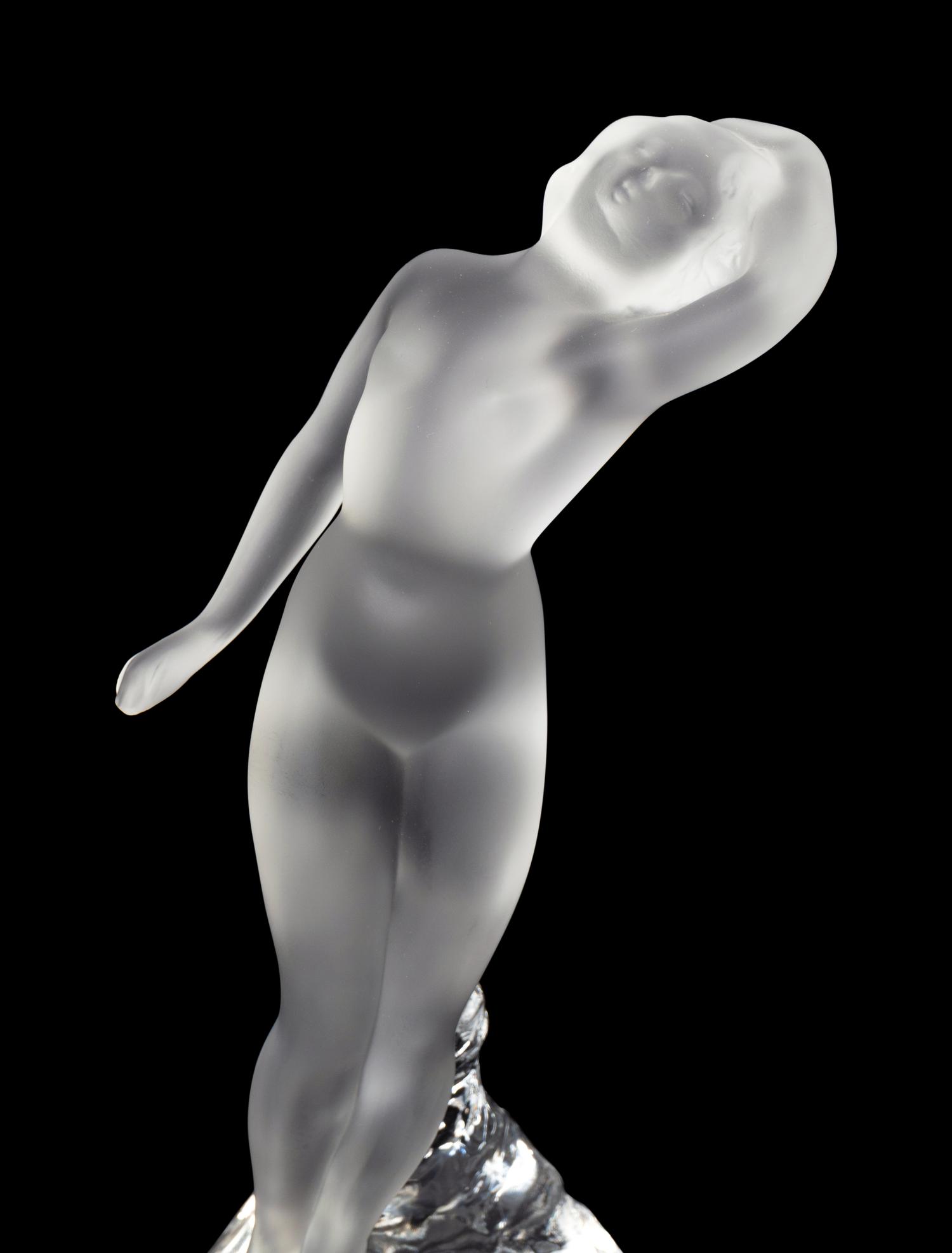 Two Lalique Nude Figures