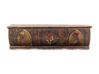 An Italian Polychromed Wedding Chest