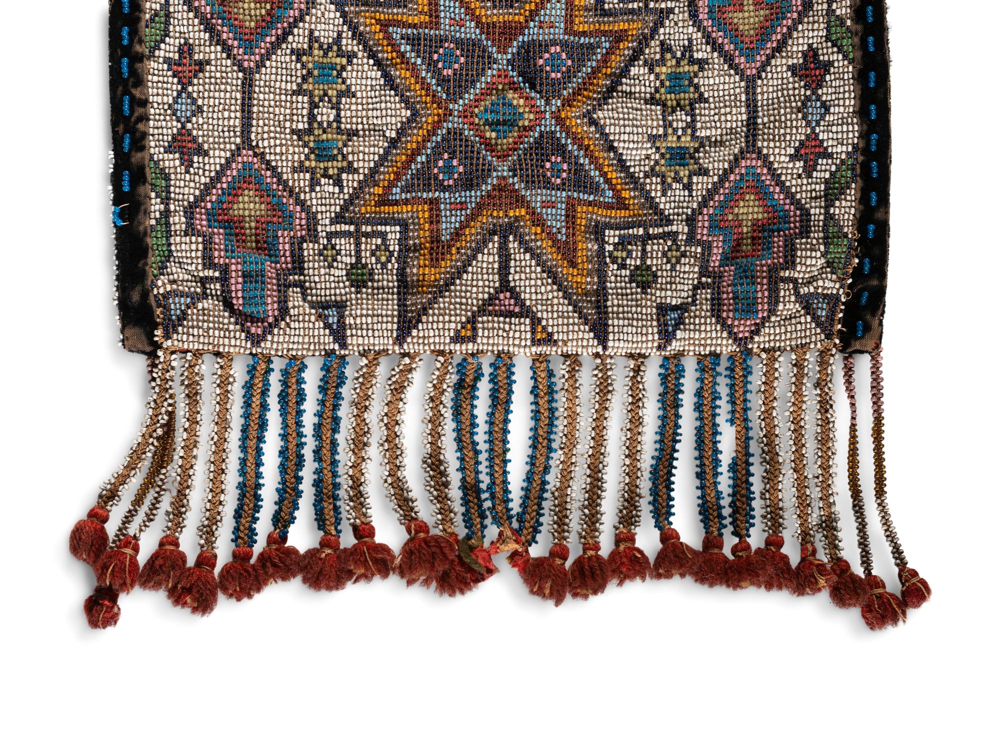 Pottawatomie Loom-Beaded Bandolier Bag