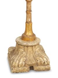 A Pair of Venetian Gilt Metal Hall Lanterns