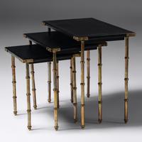 Set of Three Nesting Tables, c. 1950 France