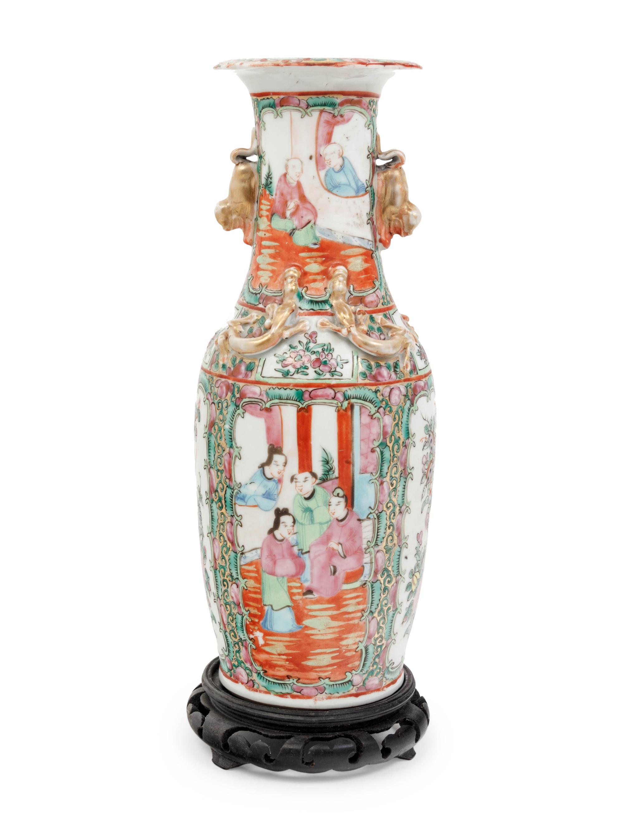 16 Chinese Export Rose Medallion Porcelain Wares