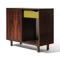 Sliding Door Rosewood Cabinet