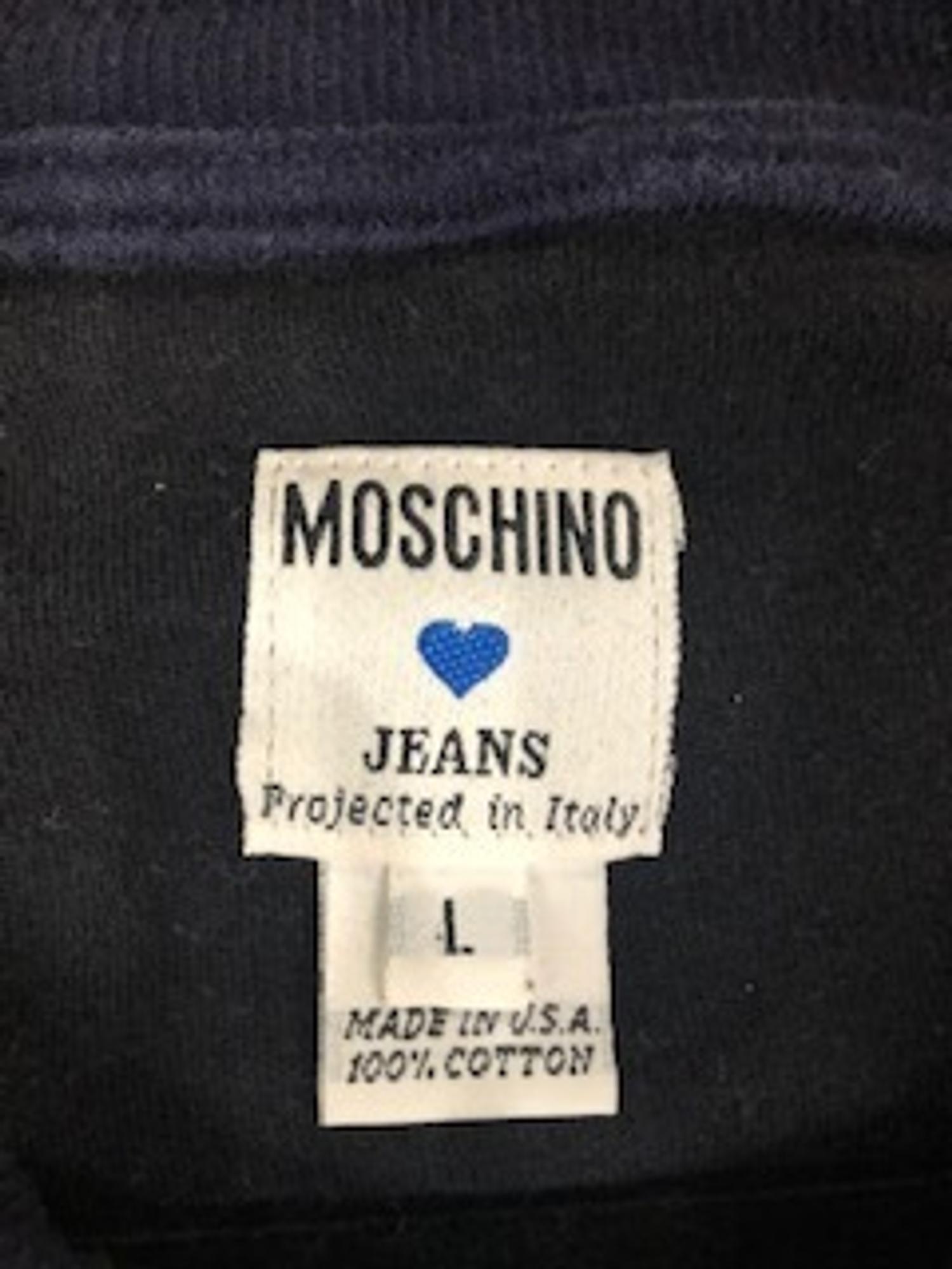 Moschino Sweatshirt, 1980-90s