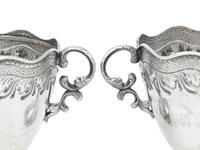 A Pair of S. Kirk Coin Silver Loving Cups