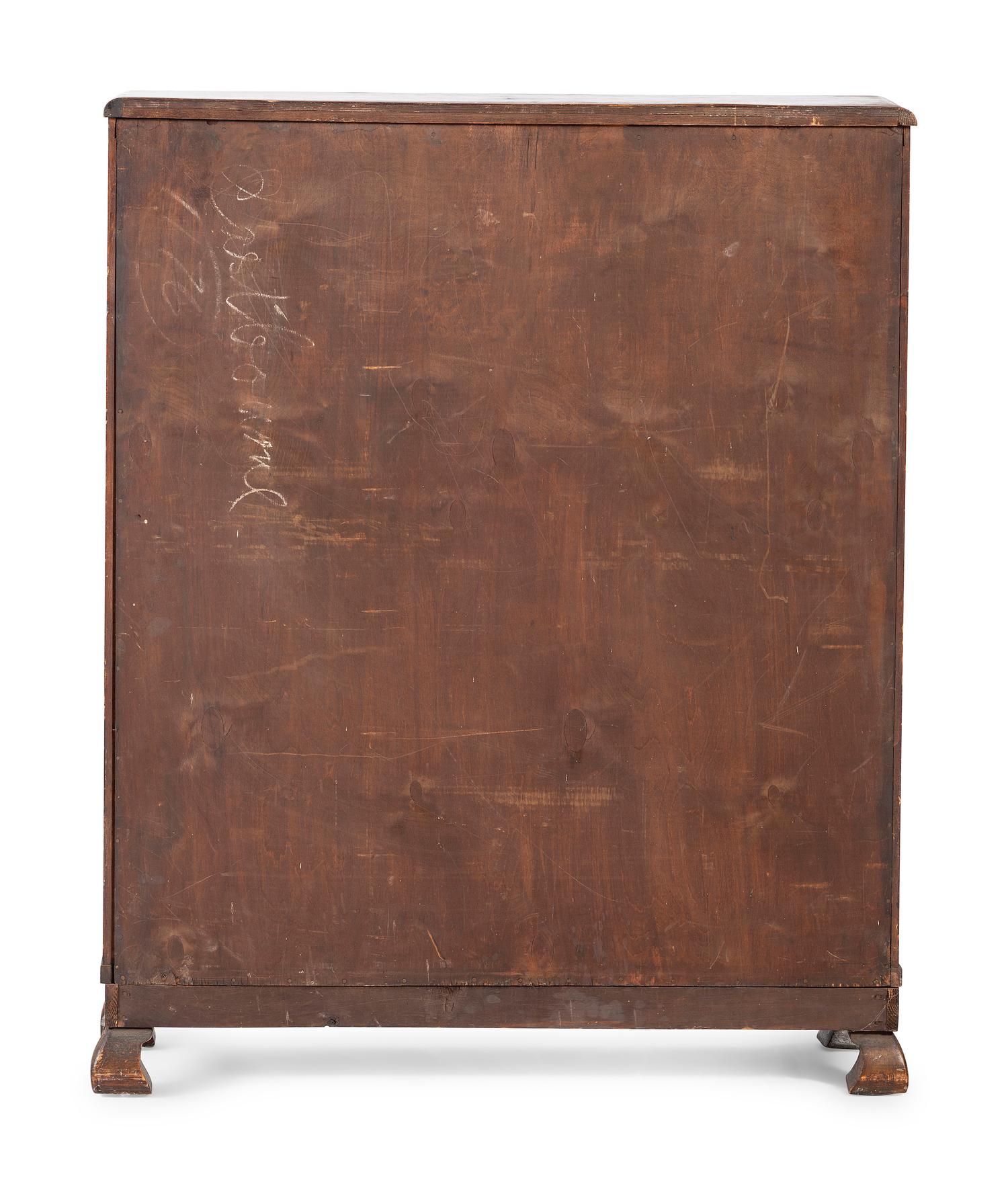 A Classical Figured Mahogany Bookcase