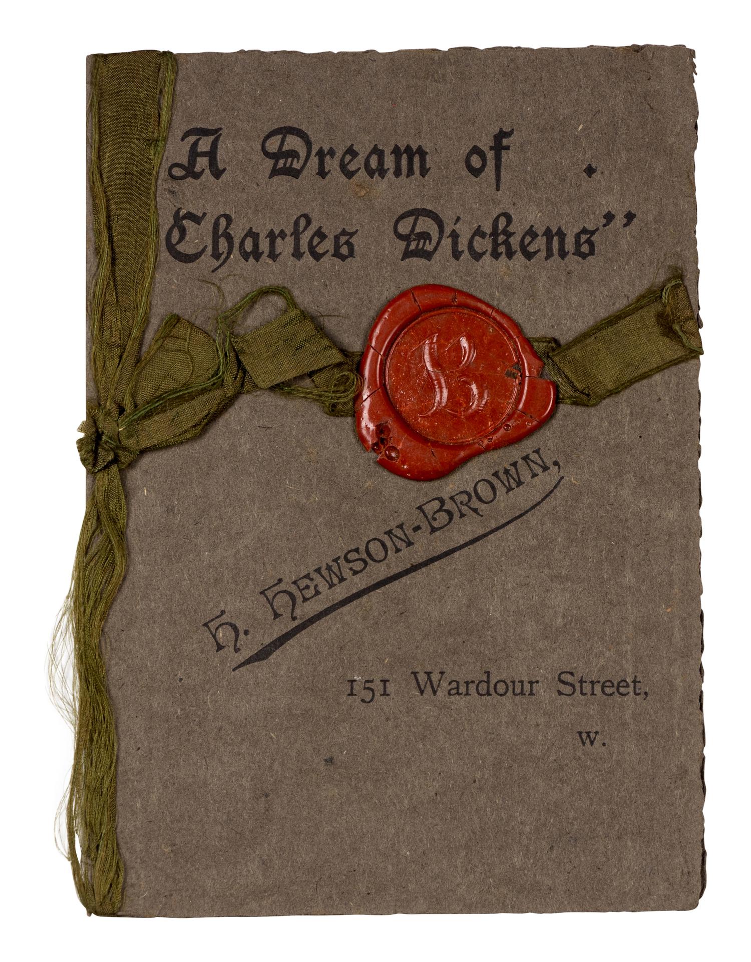 [DICKENS, Charles—MISCELLANEOUS & EPHEMERA].