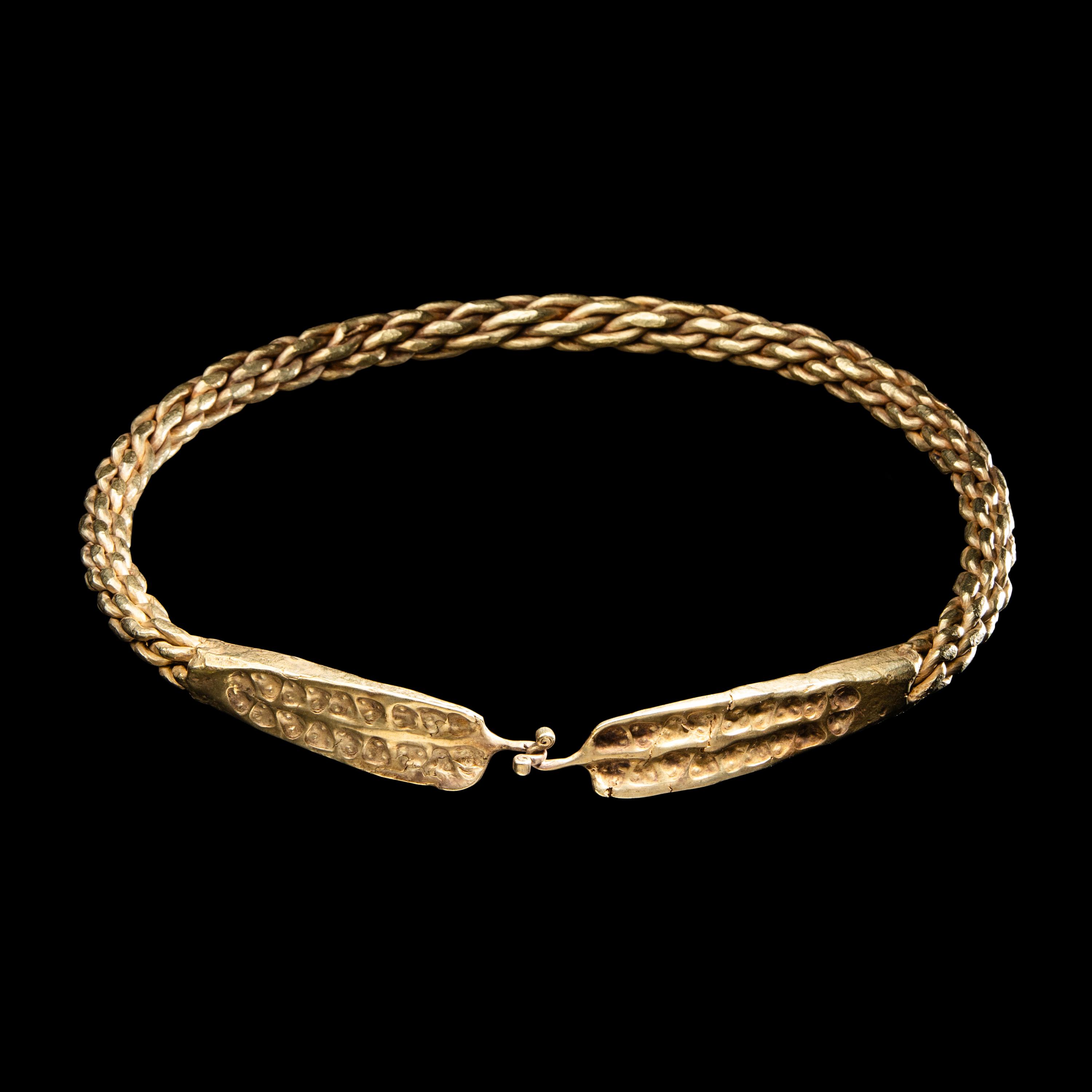 A Viking Electrum Torque