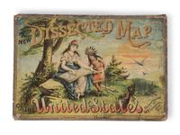 A New Dissected Map of the United States and a Box of Picture Cubes