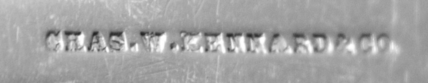 An American Silver Flatware Service, Charles W. Kennard & Co., Boston, MA, Late 19th Century, Old English pattern, comprising: 10 lunch
