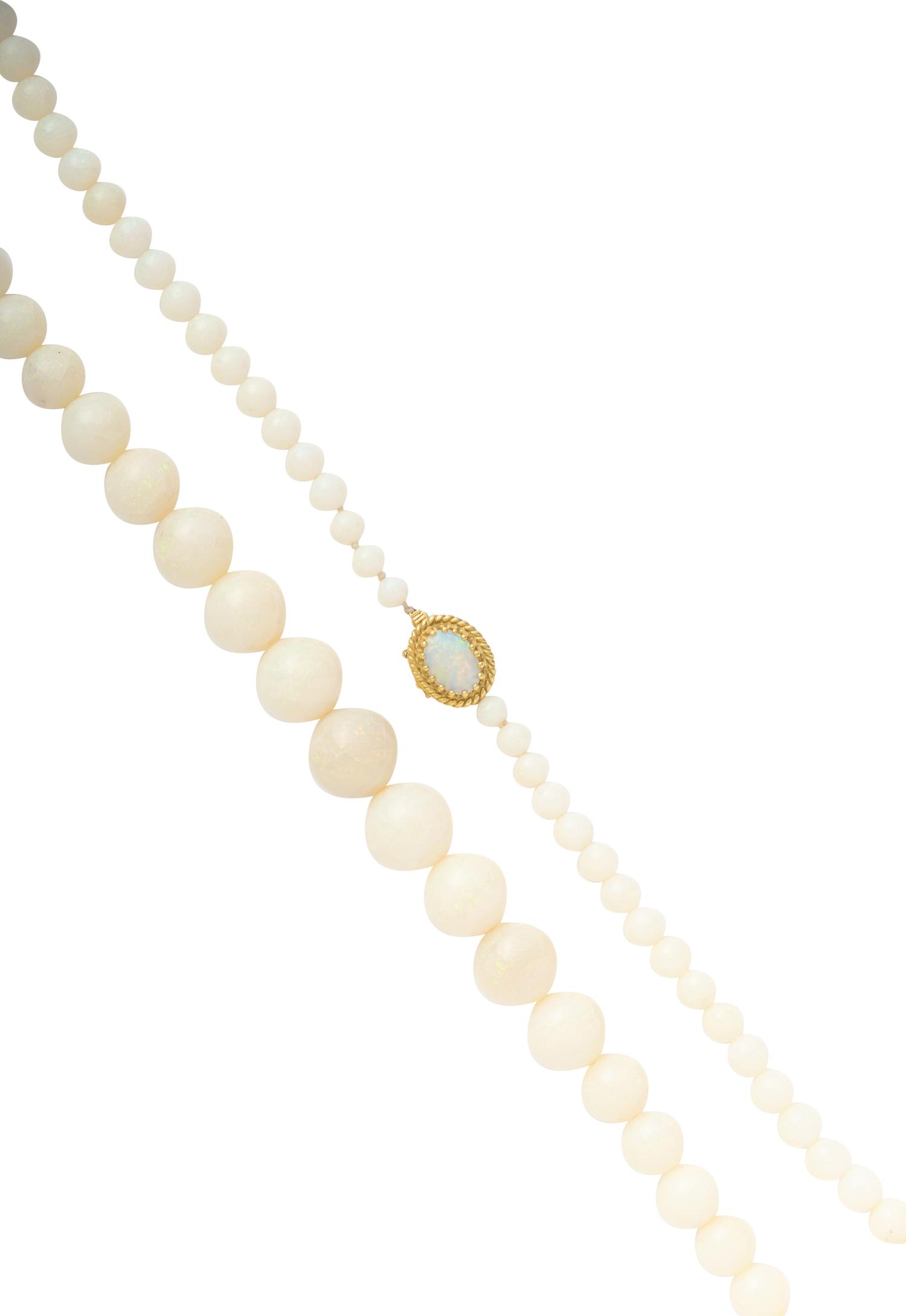 OPAL BEAD NECKLACE