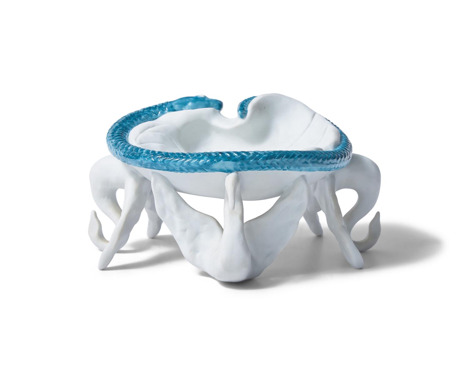 Ashtray Designed for Air-India, Teissonniere Limoges, France