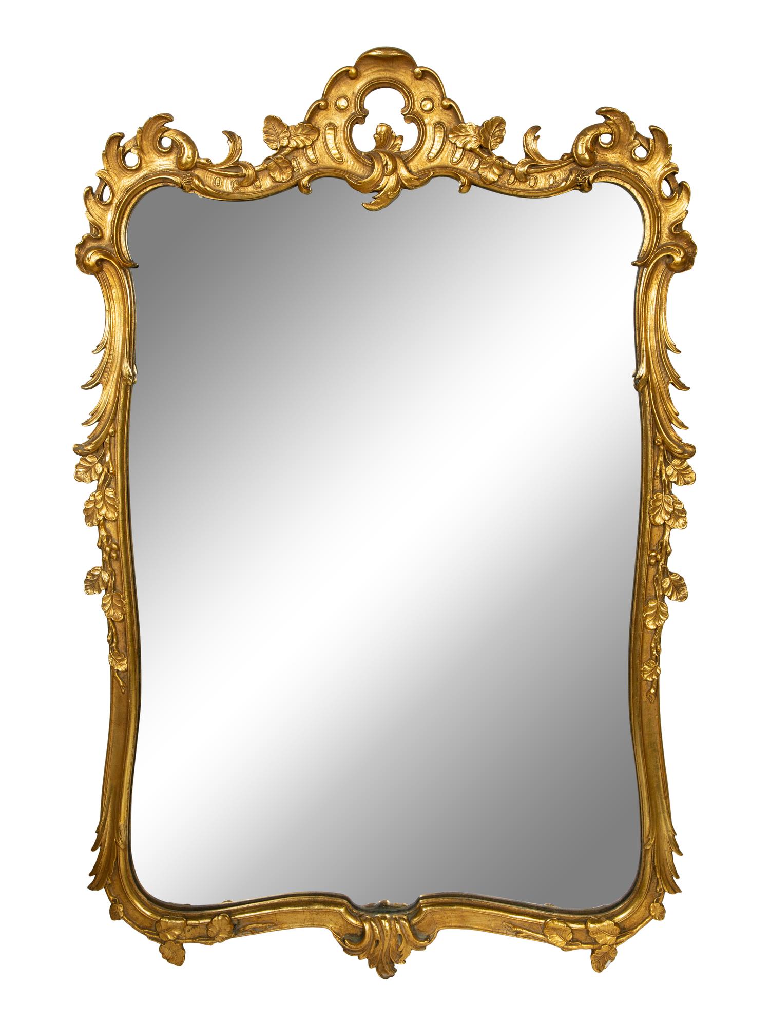 A George II Style Giltwood Mirror