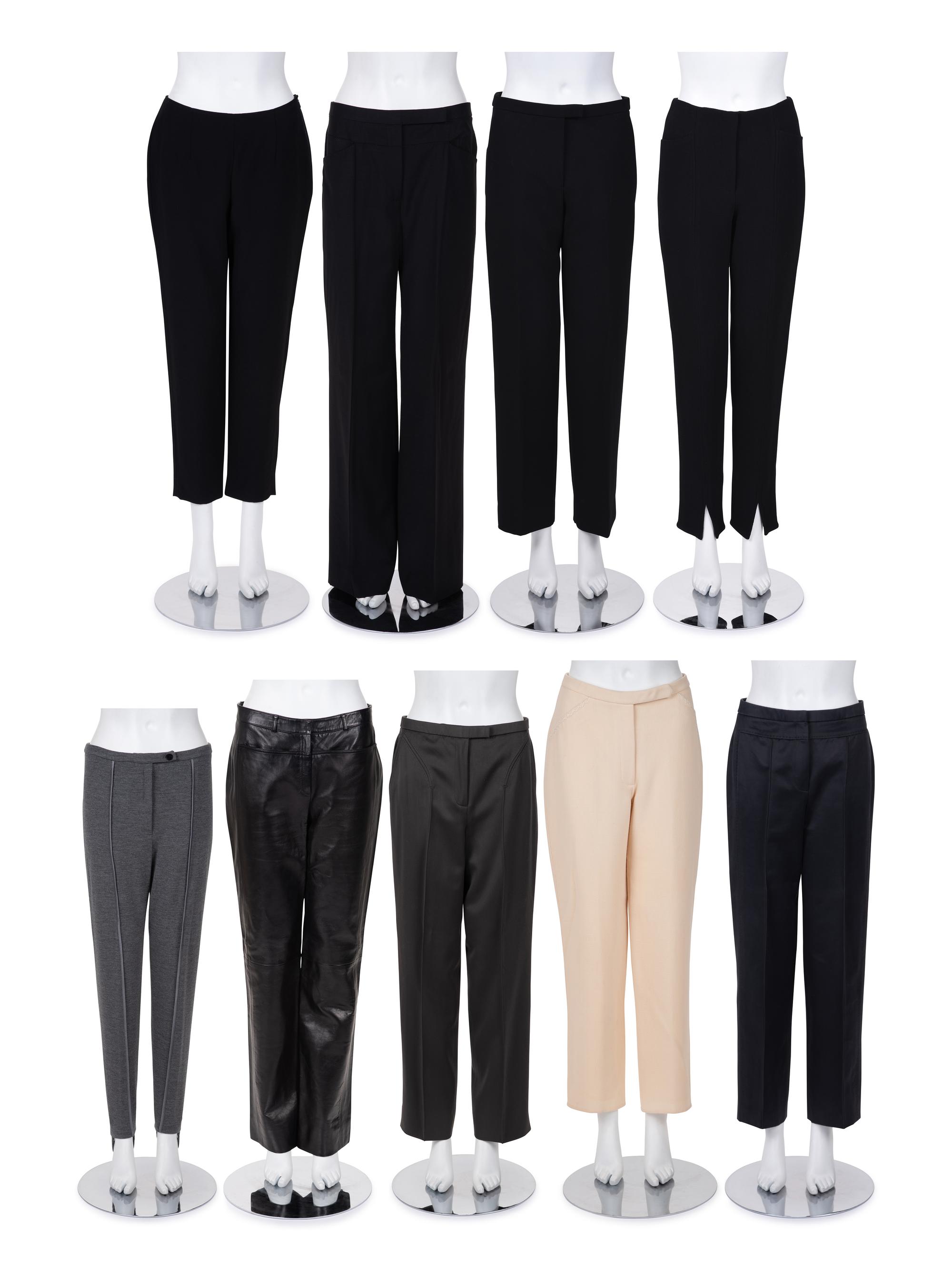Nine Pairs of Ralph Rucci Pants, 2000-10s