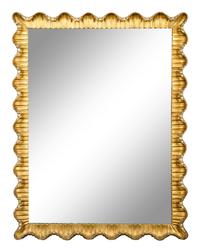 A Contemporary Giltwood Mirror