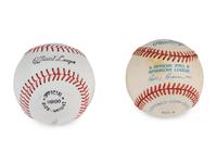 A Group of Mickey Mantle Single Signed Autograph Baseballs (Beckett Authentication Services Letters)