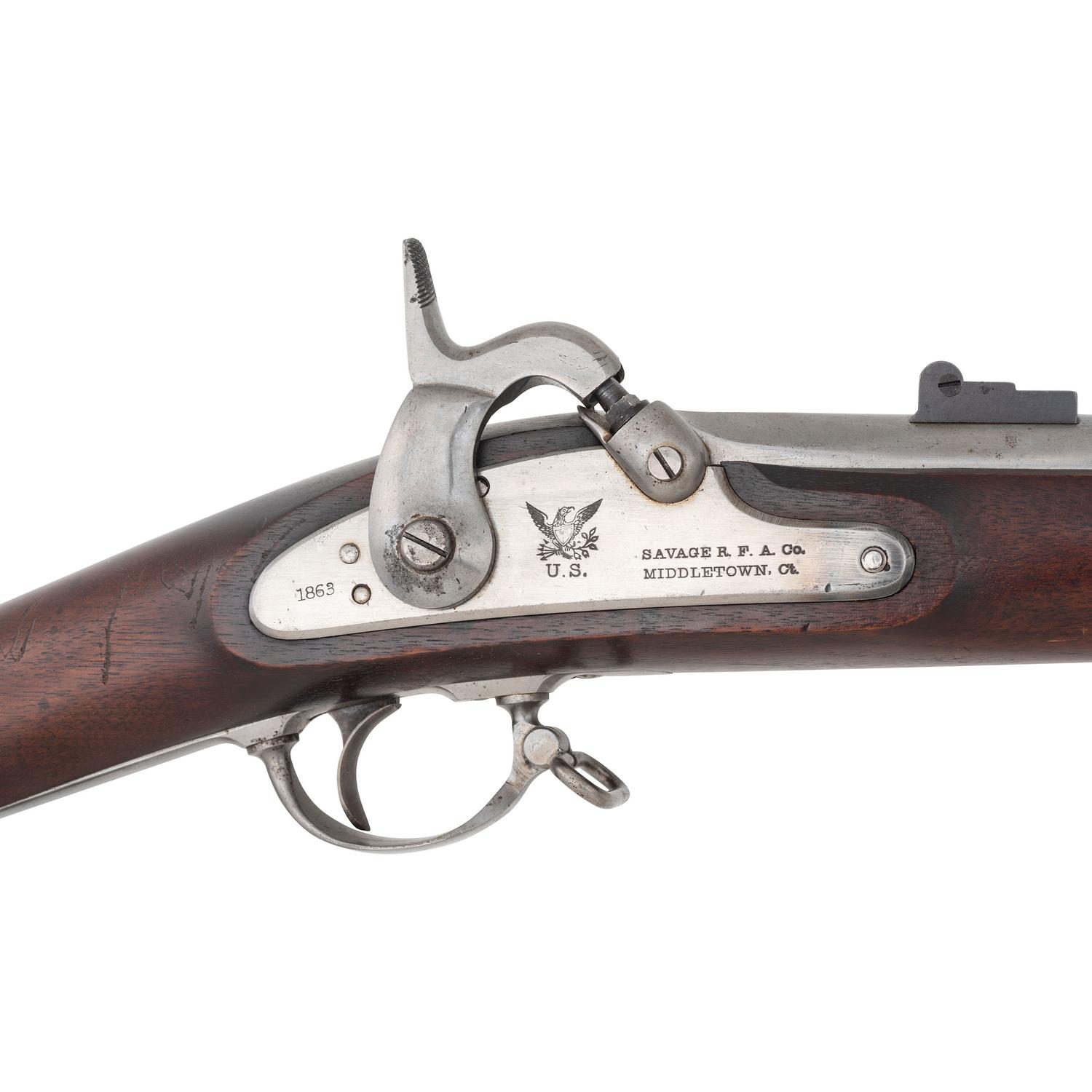 Savage Contract US Model 1861 Rifle Musket with New Jersey Surcharge