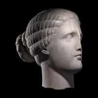 A Roman Marble Female Portrait Head