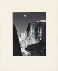 Ansel Adams (1902-1984) Moon and Half Dome, Yosemite National Park, 1960