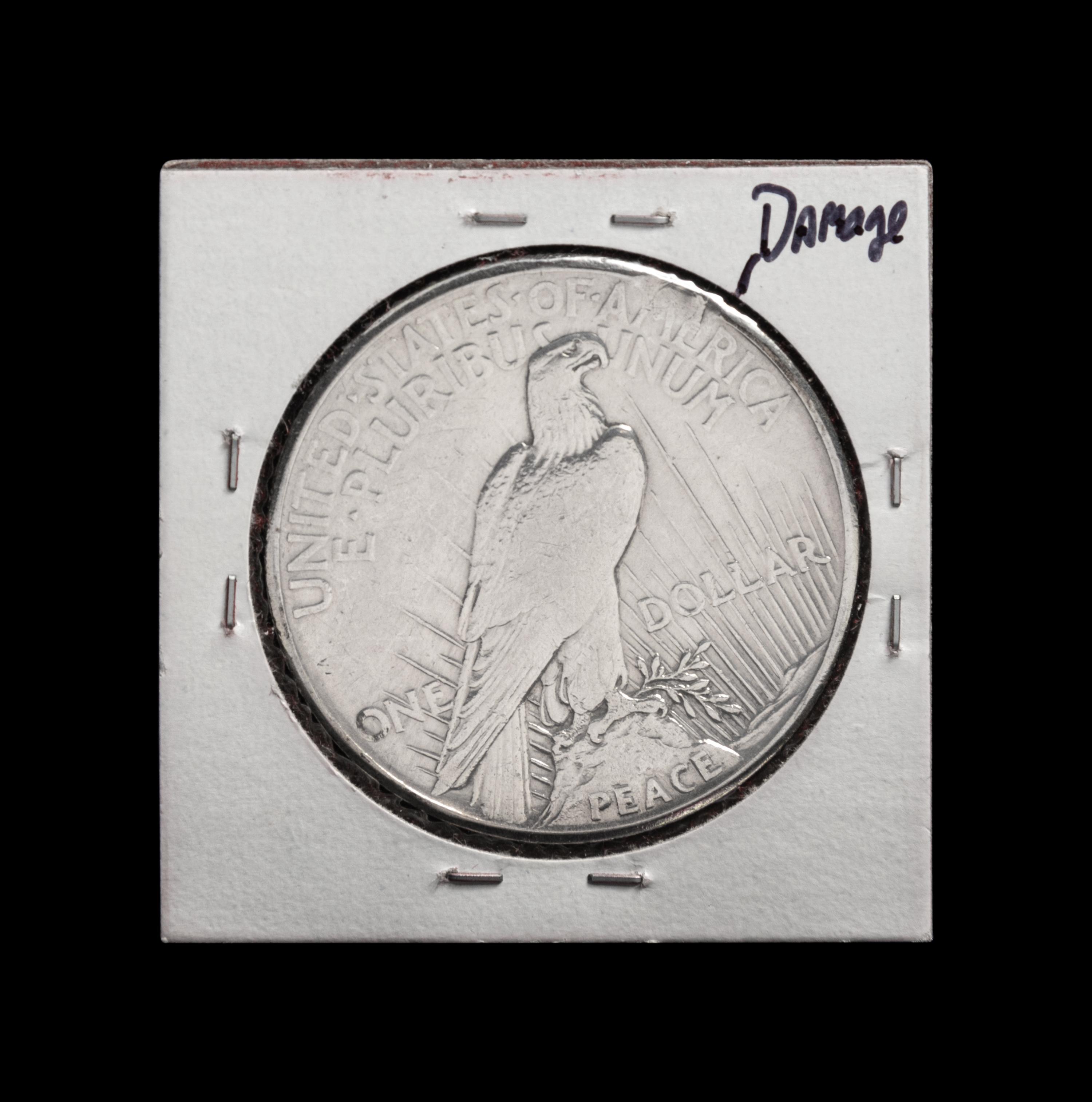 A 1921 Peace $1 Coin