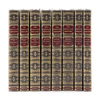 [BINDING]. GREVILLE, Charles Cavendish Fulke (1794-1865). [ The Greville Memoirs ]. A Journal of the Reigns of King George IV. And King William IV . 3 volumes. -- A Journal of the Reign of Queen Victoria from 1837 to 1852 . 3 volumes. -- A Journal of the Reign of Queen Victoria from 1852 to 1860 . 2 volumes. London: Longmans, Green, and Co., 1874, 1885, 1887.