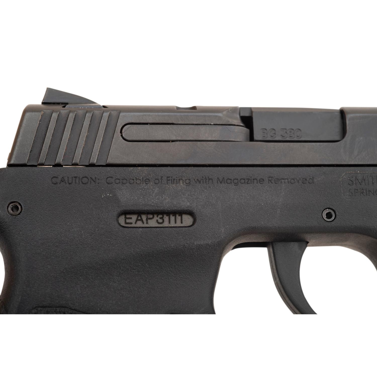* Smith & Wesson Bodyguard 380 with Insight Laser and Holster
