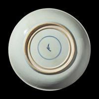 A Chinese Famille Verte Porcelain Charger, Possibly Kangxi Period 或爲清康熙 五彩天女圖賞盤