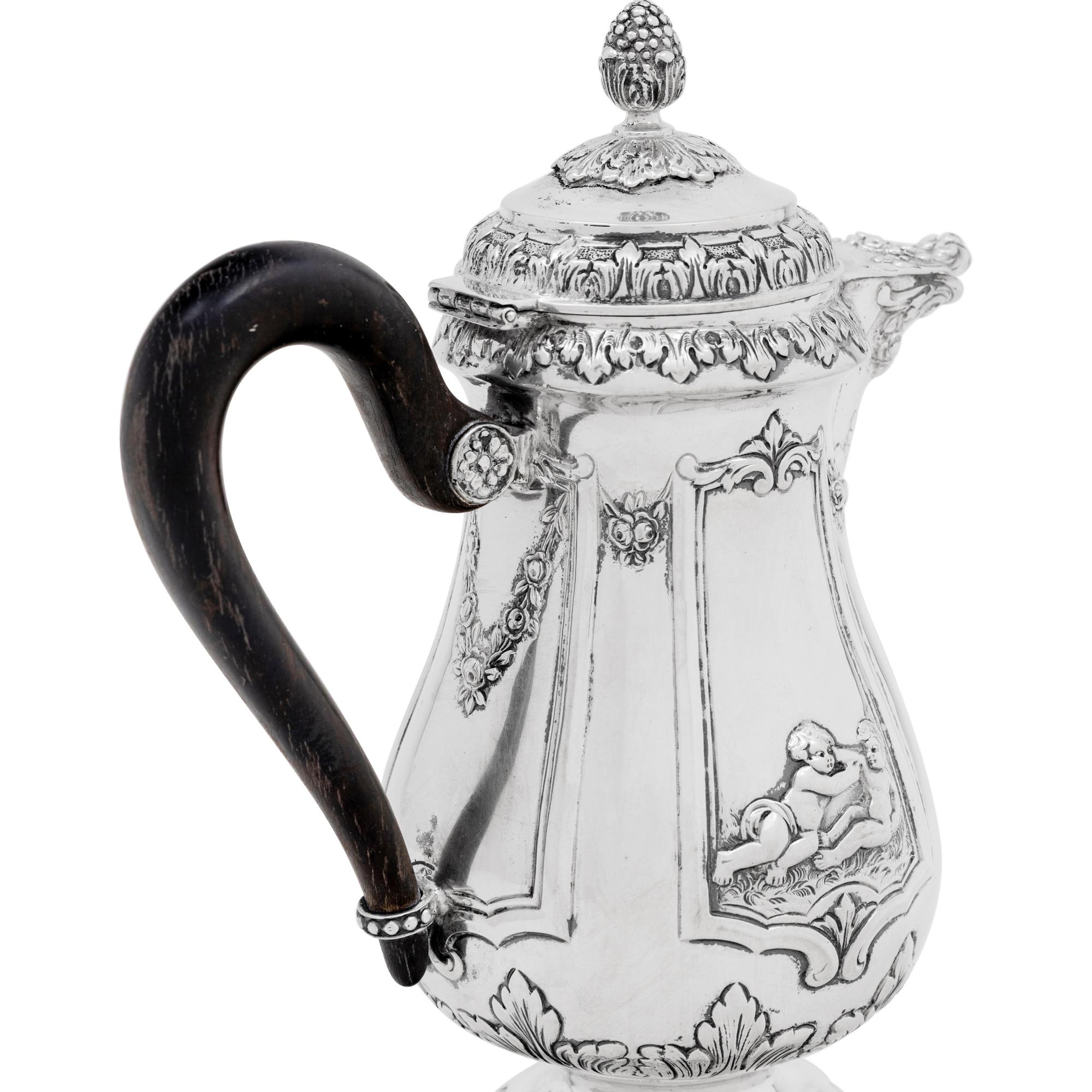A German Silver Coffee Pot