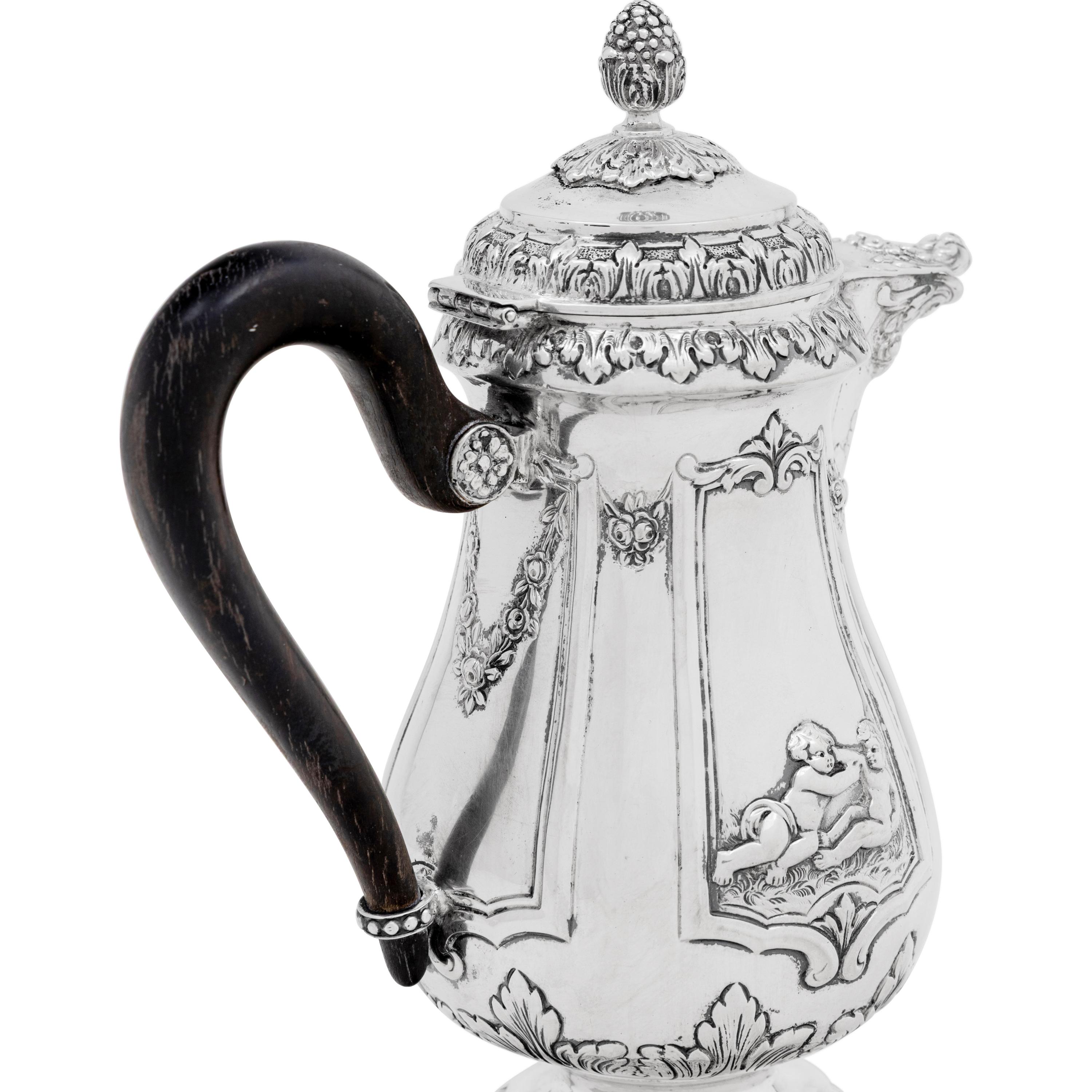 A German Silver Coffee Pot