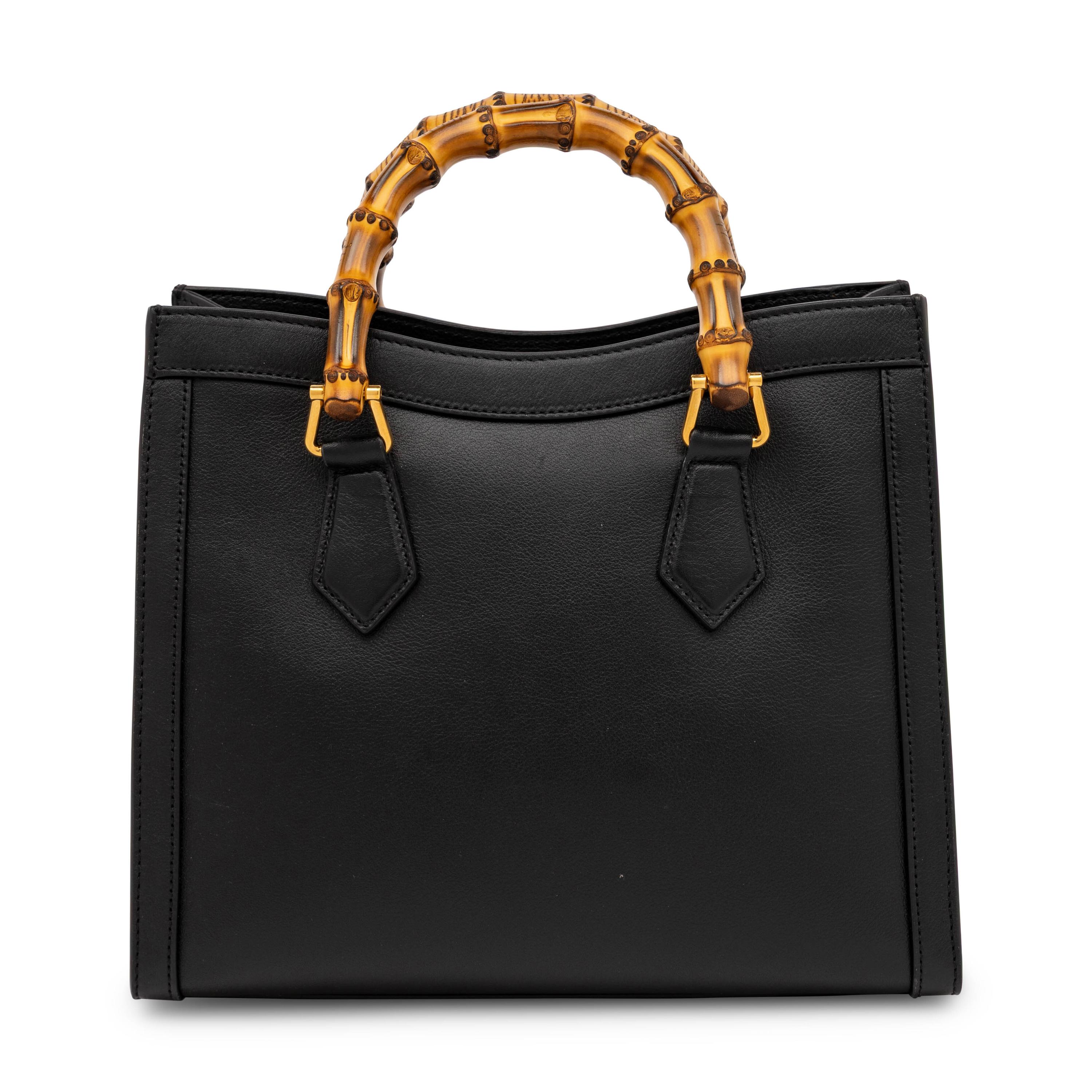 Gucci, Medium Diana Tote in Black Leather