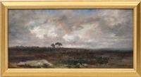 E. Boyer, (French, 19th century), Environs de Guerande, 1873