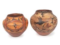 Zia Polychrome Pottery Jars
