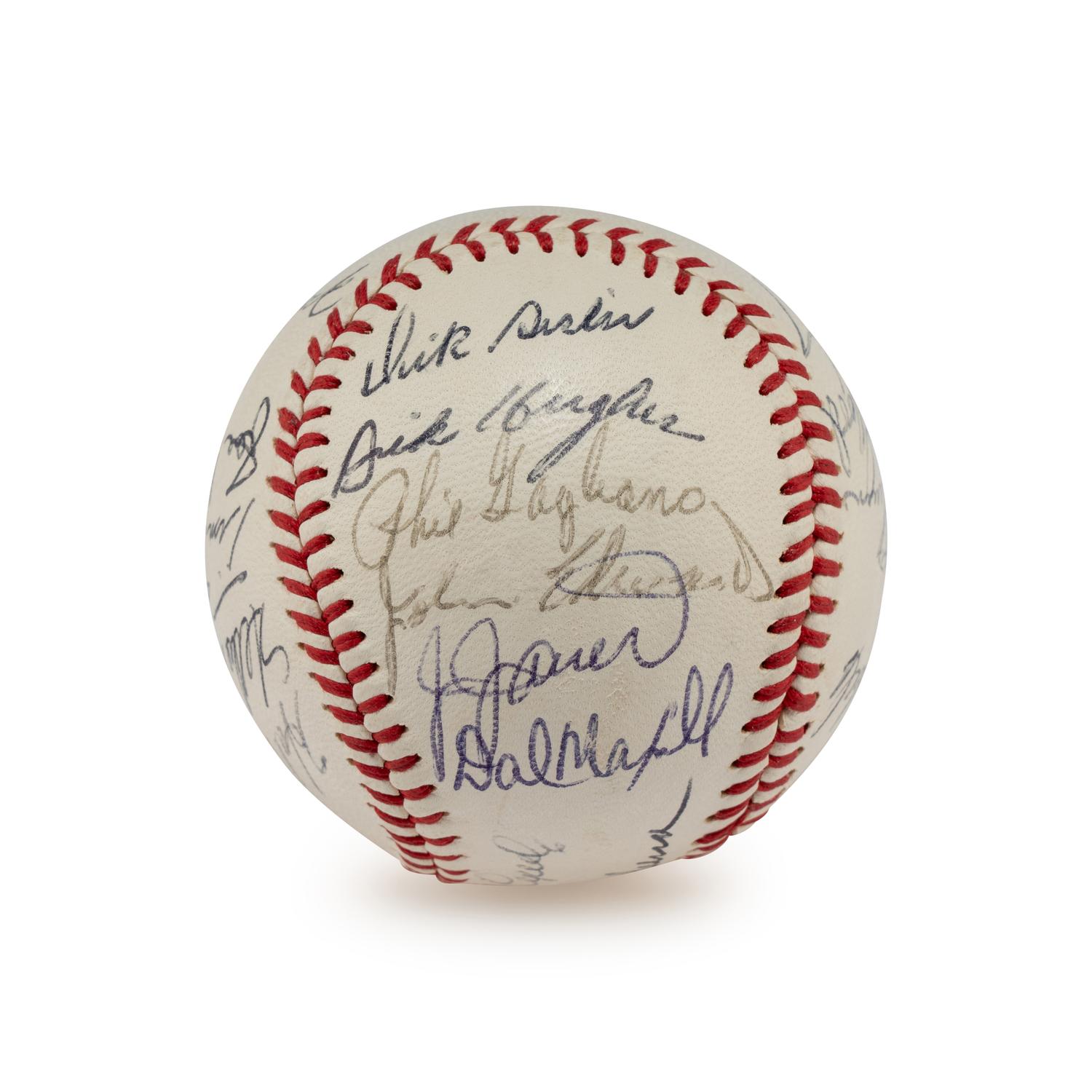 A 1968 St. Louis Cardinals Team Signed Autograph Baseball
