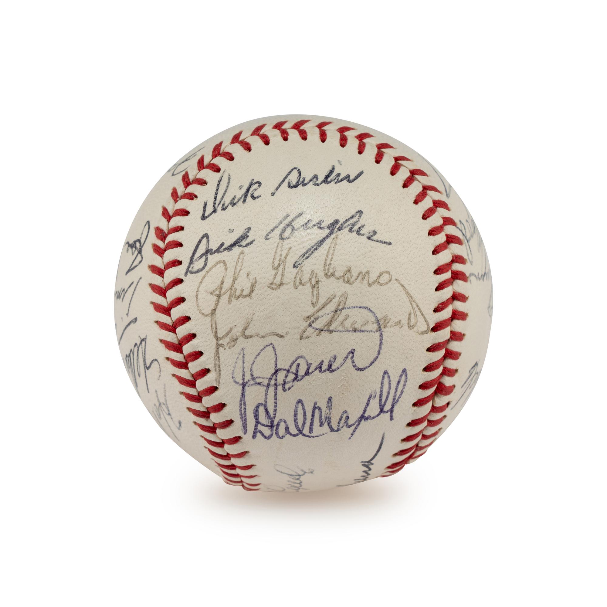 A 1968 St. Louis Cardinals Team Signed Autograph Baseball