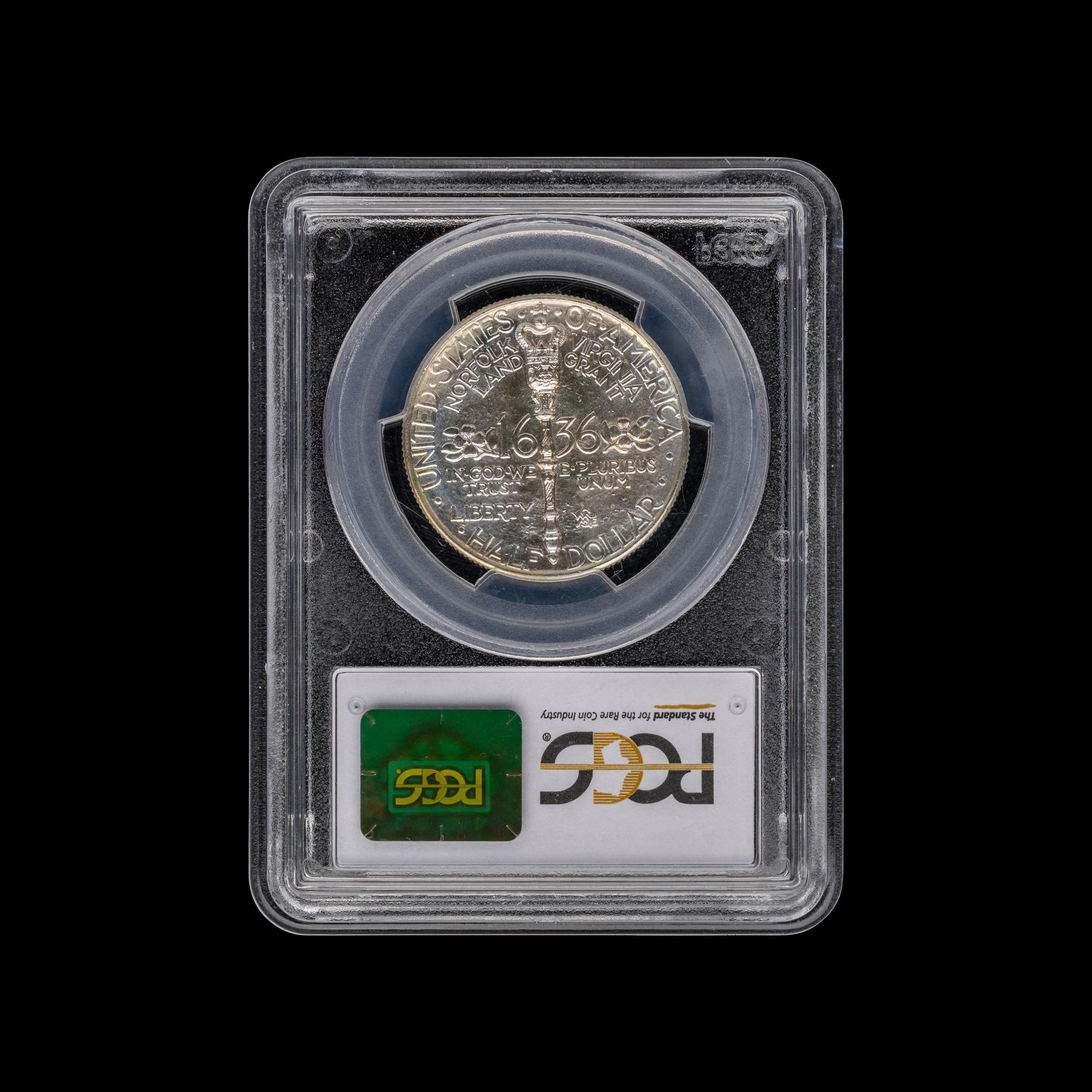 A 1936 Norfolk Commemorative 50c Coin [PCGS MS65]