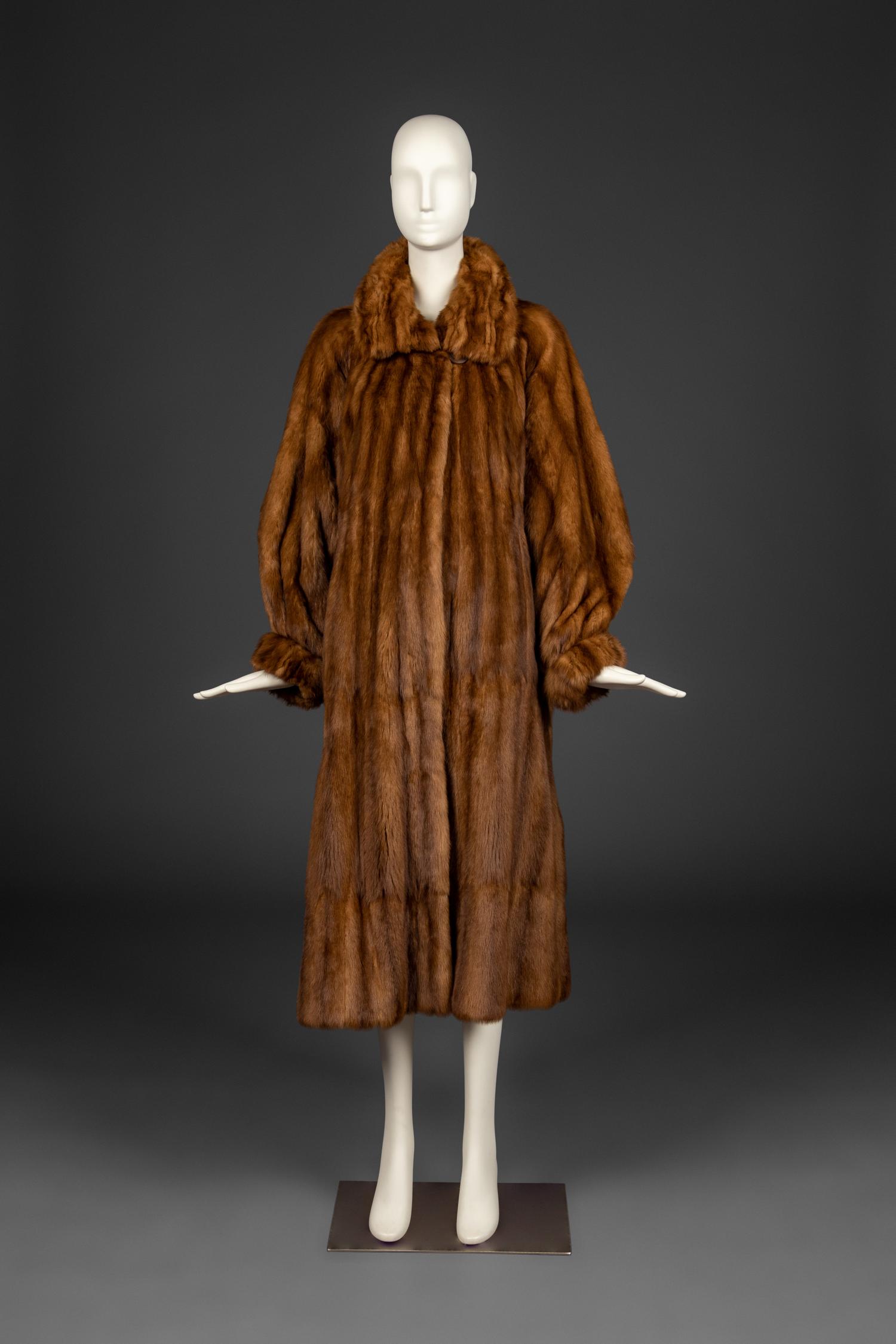 Fendi Marten Fur Coat 1970-80s