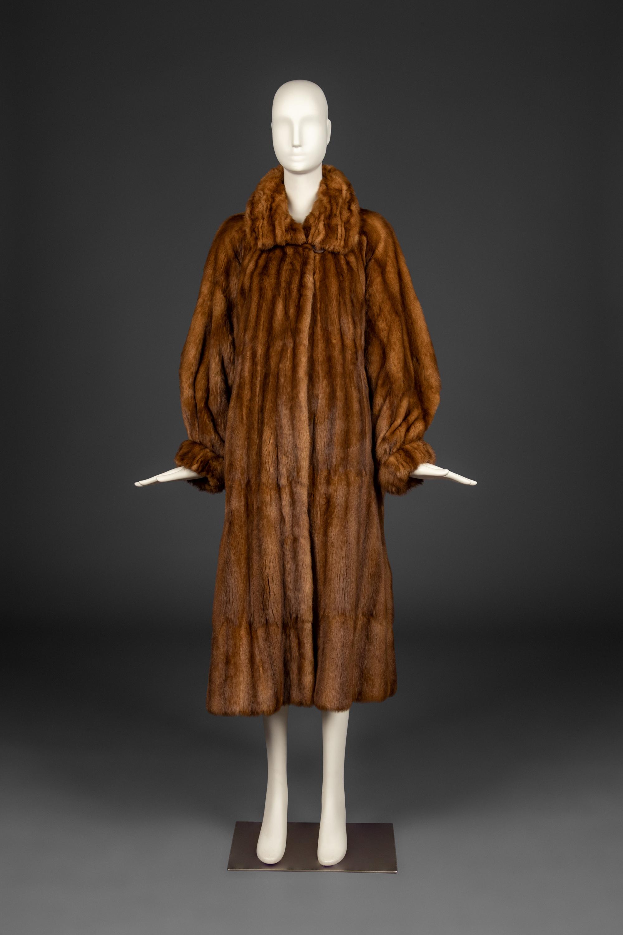 Fendi Marten Fur Coat 1970-80s