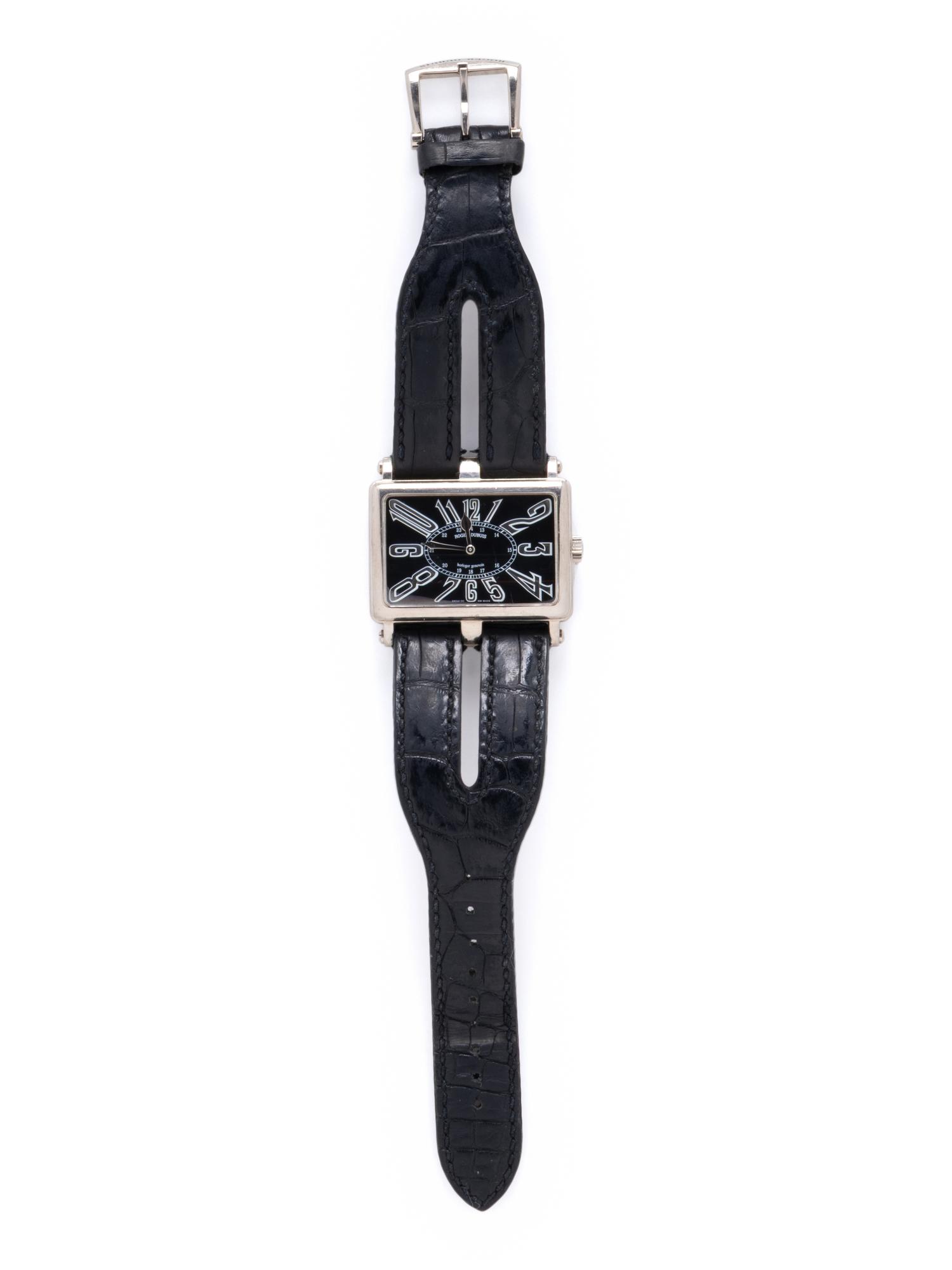 ROGER DUBUIS, 18K WHITE GOLD 'TOO MUCH' WATCH