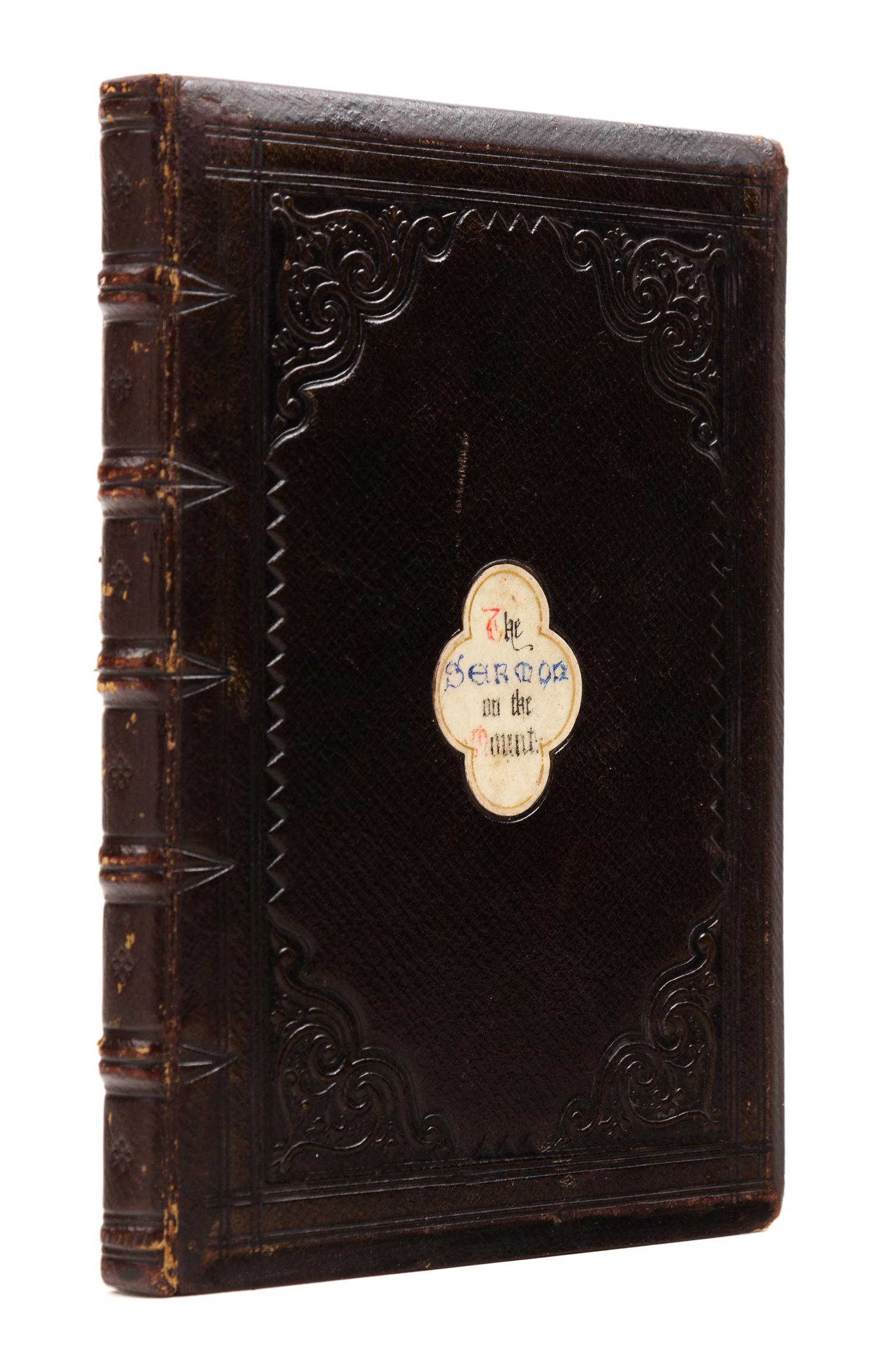 [ILLUMINATION]. JONES, Owen (1809-1874). The Sermon on the Mount. [London:] Longman & Co., 1844.