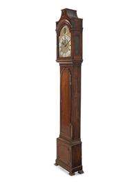 A George III Oak Tall Case Clock